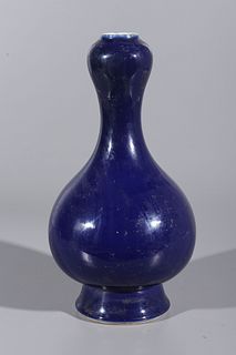 Chinese Blue Porcelain Vase