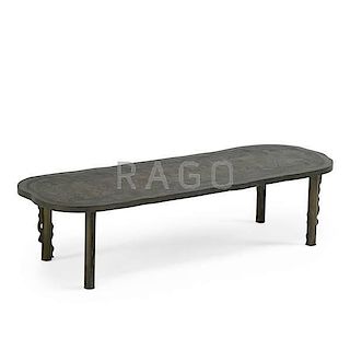 PHILIP AND KELVIN LaVERNE Romanesque coffee table