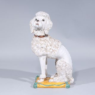Large Porcelain Poodle