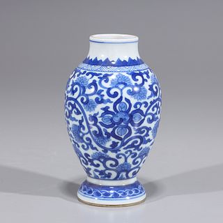 Small Chinese Blue & White Vase