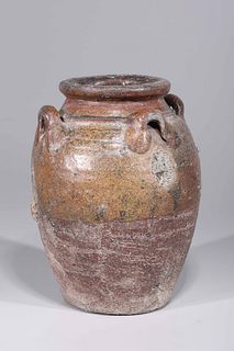 Antique Spanish Ceramic Jar