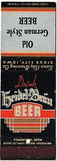 1939 Heidel Brau Beer 111mm long IA-SC-4 Self-Advertising