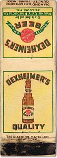 1933 Dexheimer's Beer IL-MOUND-1 