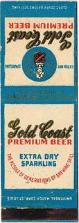 1945 Gold Coast Premium Beer 113mm long IL-SPRING-3 No Advertising
