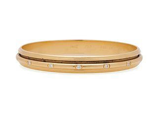 PIAGET 18K Gold 'Possession' Bangle Bracelet