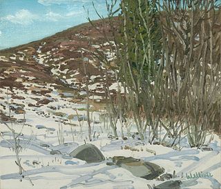 NEIL WELLIVER, (American, 1929-2005), Landscape, 1972-3