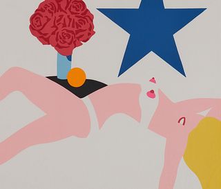 TOM WESSELMANN, (American, 1931-2004), Great American Nude, 1968