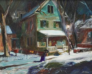 JOHN WHORF, (American, 1903-1959), Grandfather's House