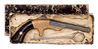 Factory Engraved Merwin and Bray Pistol with Original Box 
