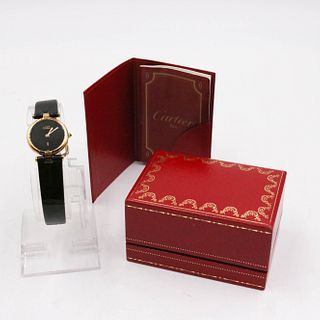 Must de Cartier 925 Gilt Silver Ladies Watch