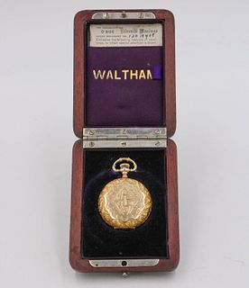 14K Gold Antique Waltham Pocket Watch