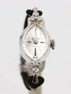 Vintage Ladies Tradition 14K White Gold Watch