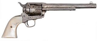 Hartley & Graham Engraved Black Powder Single Action Army Revolver 