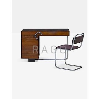 GILBERT ROHDE Desk and chair