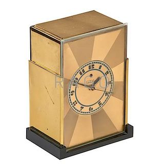 PAUL FRANKL; WARREN TELECHRON Modernique clock