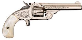 Exhibition Factory Engraved .32 Single Action, aka Model 1-1/2 Center Fire 