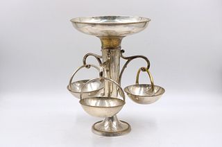 International Silver Plated Neoclassical Epergne