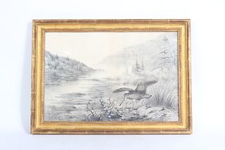 Henrik Gronvold, Woodcock in Landscape