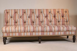 Modern Armless Upholstered Sofa