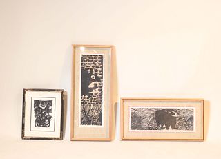 Three Iwao Akiyama Prints