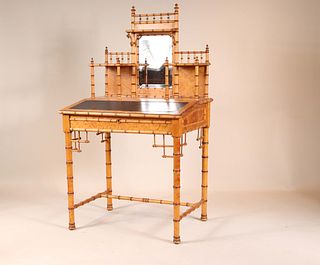 Aesthetic Movement Figured Maple Dressing Table