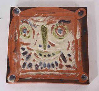 Pablo Picasso, Madoura Red Clay Tile