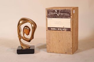 George Charpentier, 'Gemini', Abstract Bronze