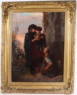 Oil on Canvas, Scene from Hamlet