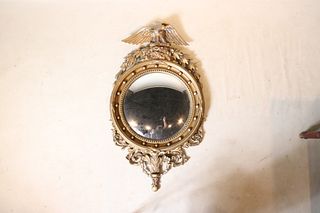 Neoclassical Style Giltwood Girandole Mirror