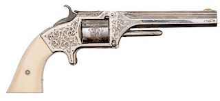 Factory Engraved Smith & Wesson No 2 Old Model 