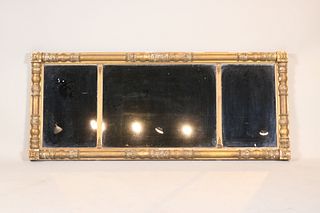Classical Giltwood Overmantel Mirror