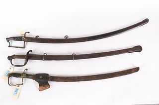 Three 19th C. Swords