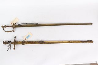 Two American Officer's Swords