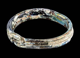 Roman Glass Bracelet w/ Stunning Iridescence
