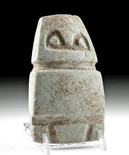Fine Valdivian Stone Idol of an Owl