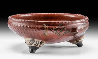Chupicuaro Pottery Tripod Bowl w/ Face