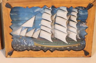 Diorama of the Ship 'Delfin'