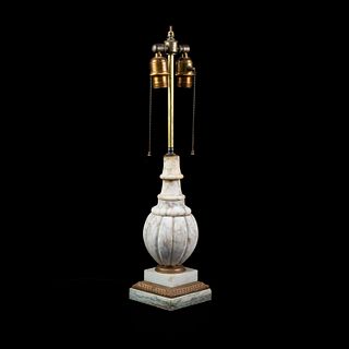 Italian Neoclassical Carved Table Lamp