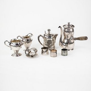 Grouping of Silver-Plated Pieces