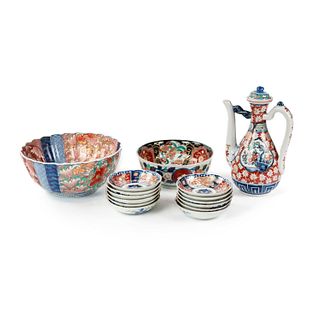 Group of Antique Japanese and Chinese Porcelain