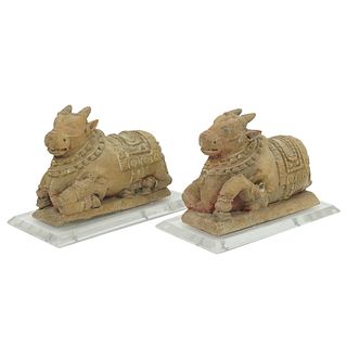 Pair of Antique Style Horses