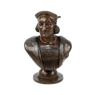 Joel Meisner Studios Bronze Bust of Columbus