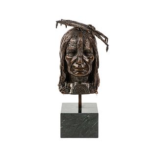 Gerson Frank Signed Bronze Bust - 18/30