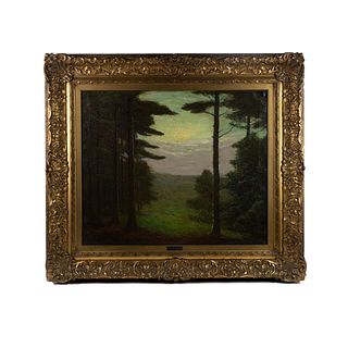Charles Warren Eaton 'Woodland' Signed Oil on Canvas