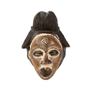 African Gabon Punu Mukudj Mask