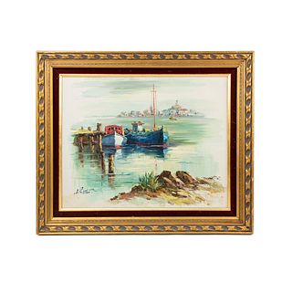 A. Simpson Signed Oil on Canvas