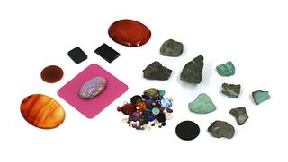 A quantity of unmounted gemstones,