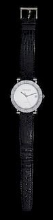 A Sterling Silver Ref. M06940 Automatic Atlas Wristwatch, Tiffany & Co.