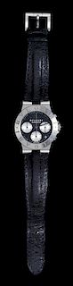 A Stainless Steel Ref. CH.35.S Automatic Diagono Wristwatch, Bulgari,