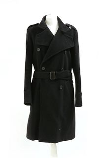 A Nicole Farhi wool and cashmere double-breasted coat,